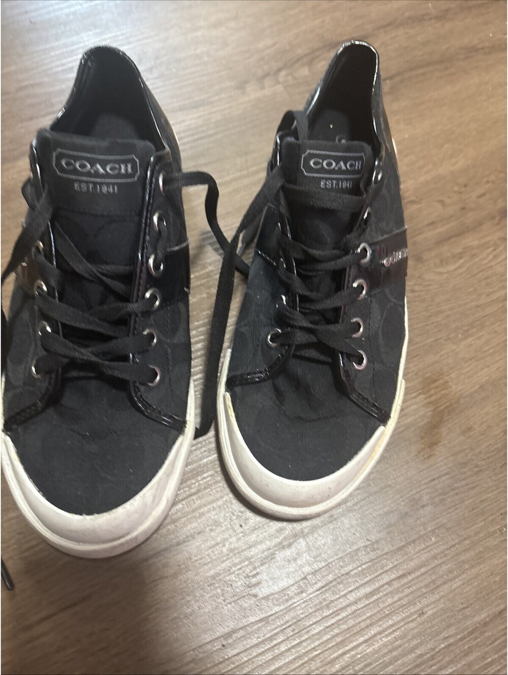 Coach Women's Sneakers Size 8.5 BLCK